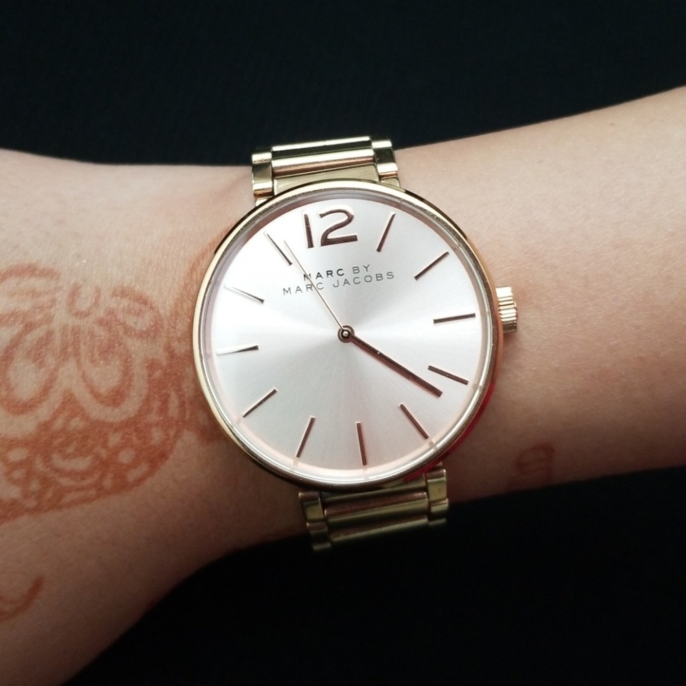 Marc Jacob's Rose Gold Watch